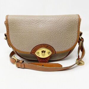 DOONEY & BOURKE | Vintage Saddle Up Calvary Trooper Crossbody Bag Taupe
